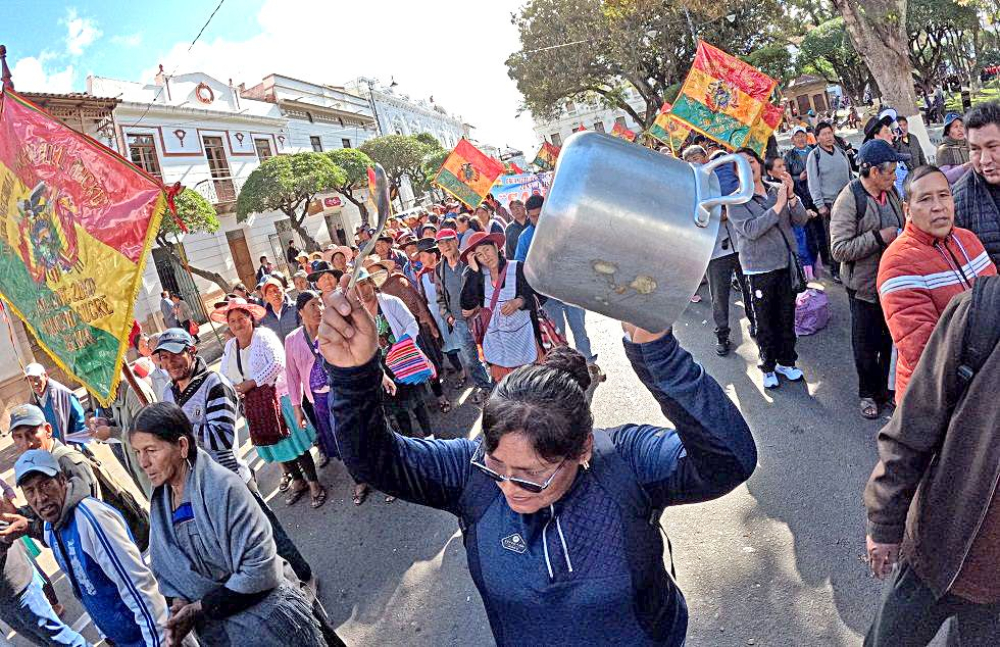 Piden cero bloqueos y paros en Sucre hasta el 6 de Agosto por el Bicentenario