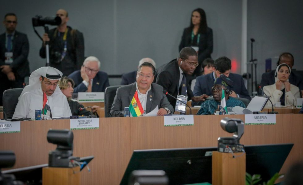 Arce lleva su discurso de la industrialización con soberanía a la cumbre del BRICS