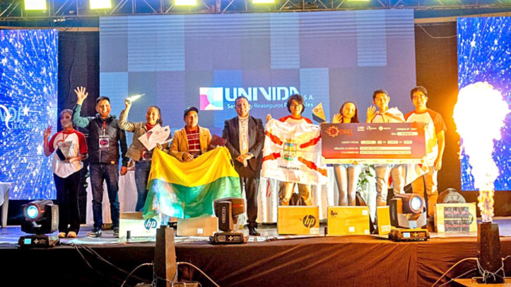 Equipo de Sucre estará en el Mundial de Robótica