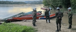 Tres militares mueren ahogados durante un ejercicio fluvial en Colombia