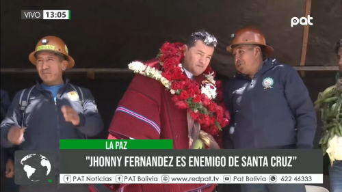 Medrano califica a Johnny Fernández como «el peor traidor» a Santa Cruz