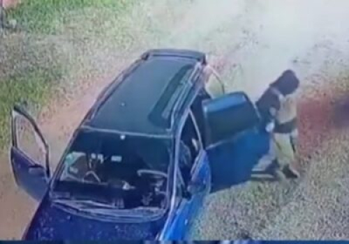Antisociales roban carga de cigarrillos de contrabando en depósito de la Aduana de Tarija