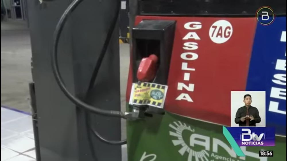 Precintan estación de servicio en Cochabamba por manipulación de sistema de placas; van ocho casos en lo que va de este año