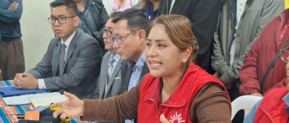 Denuncia contra Ruth Nina ya fue enviada al juzgado de Shinahota, según abogado