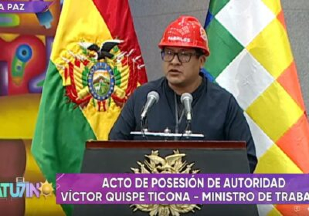 Victor Quispe Ticona asume como ministro de Trabajo