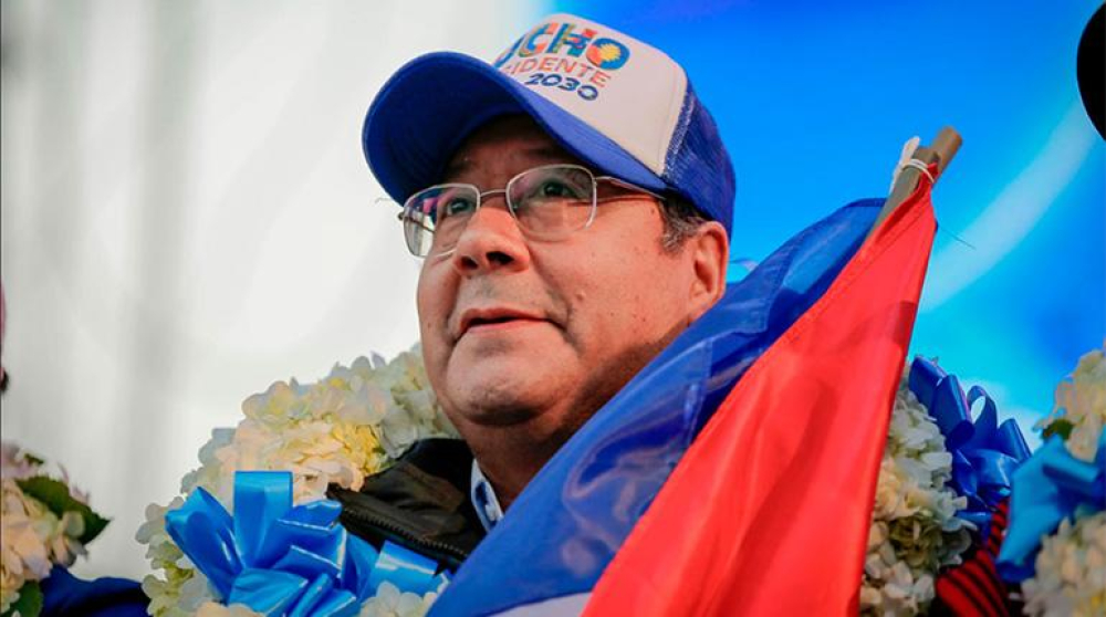 Luis Arce: «A partir de aquí empieza la carrera electoral»